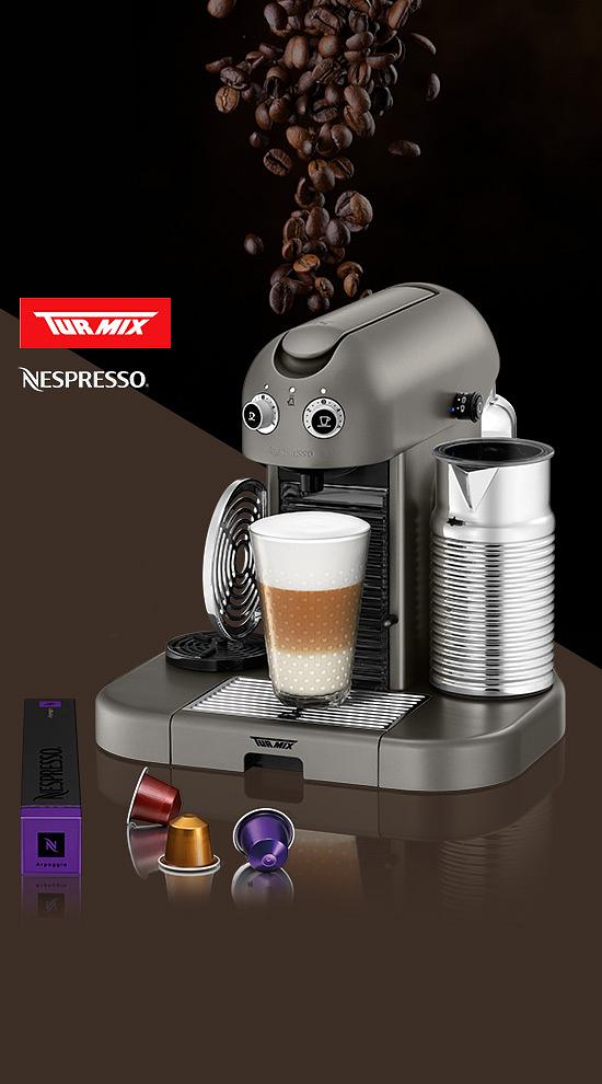 Nespresso gran 2024 maestria titanium