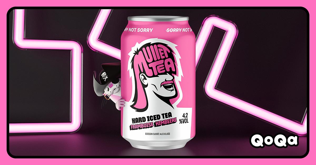 QoQa – Mullet Tea x QoQa - Hard Ice Tea Alkoholisierter Eistee mit ...