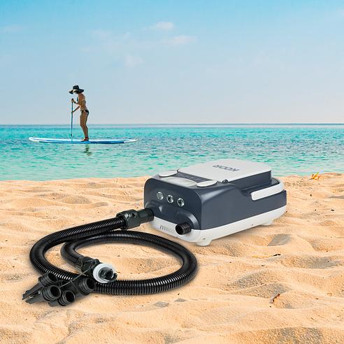 Compresseur à Air électrique Numérique Heyner - Portable Pour Bateau Pneumatique, Kayak, Sports Nautiques