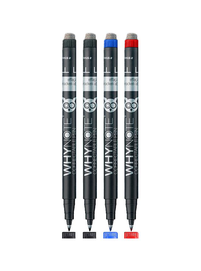 Mémos Adhésifs Effaçables Whynote - Lot De 7 - Réutilisables, Lavables - Inclus Stylo - Écoresponsable