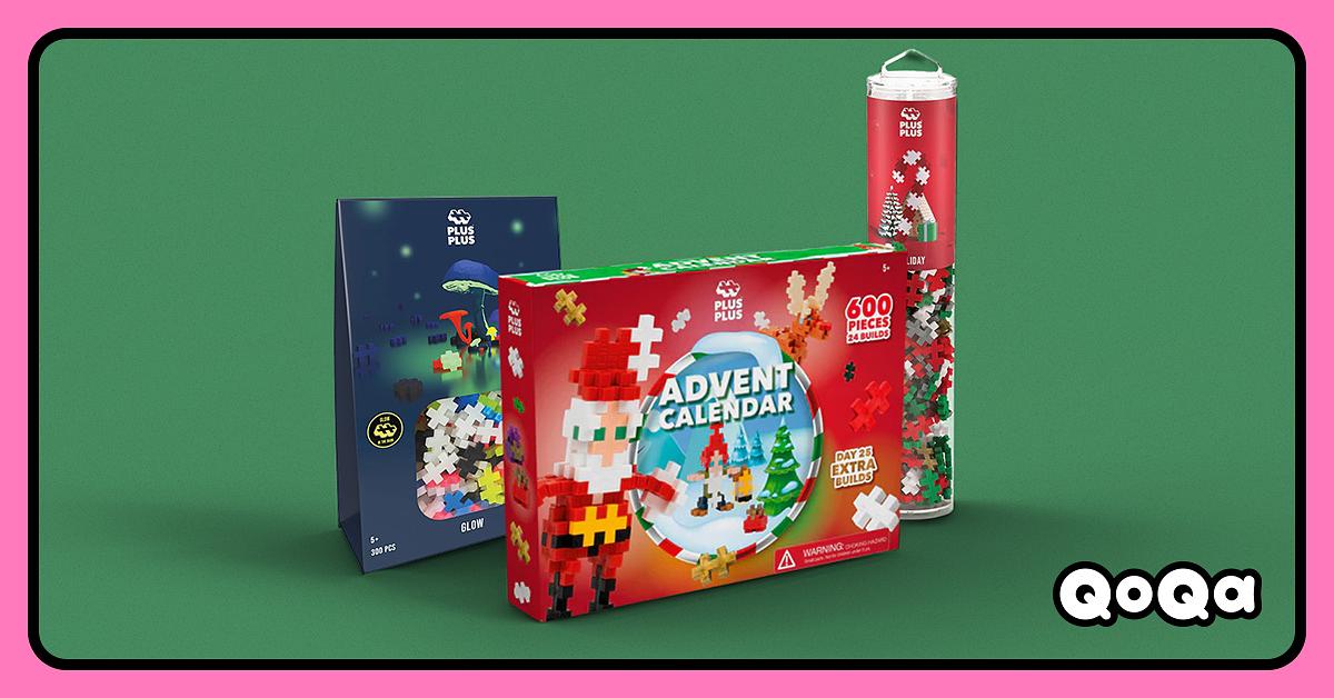 QoQa – Plus Plus Adventskalender + Bausets