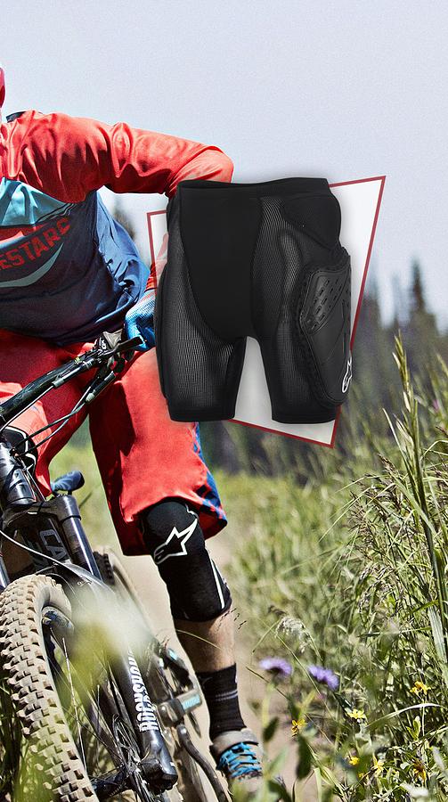 QoQa Alpinestars Short de protection Tech Bionic