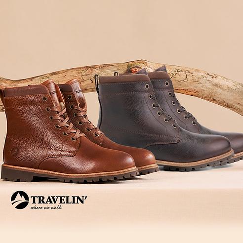 QoQa Travelin Chaussures en cuir Steinkjer