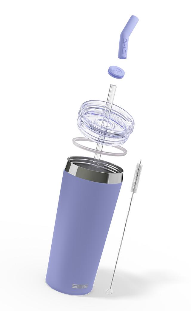 Troika Gobelet isotherme pour expresso, café, boissons chaudes Espresso Doppio, isolation sous vide à double paroi – max. 160 ml – Couvercle (sans BPA) Fermeture à glissière, anti-éclaboussures