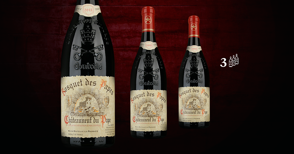 Bosquet des Papes Châteauneuf-du-Pape QoQa – Bosquet des Papes Châteauneuf-du-Pape AOC 2015