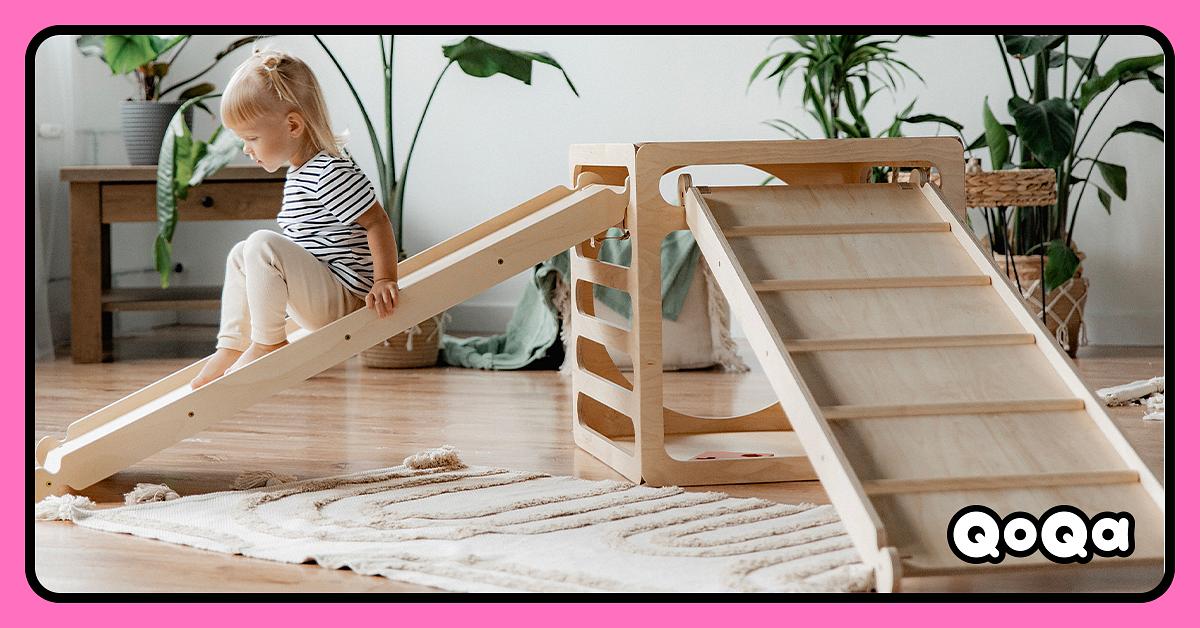 Ette Tete Cubitri – Cube D’Escalade En Bois + Maisonnette, Inspiré Pikler Et Montessori, Dès 12 Mois