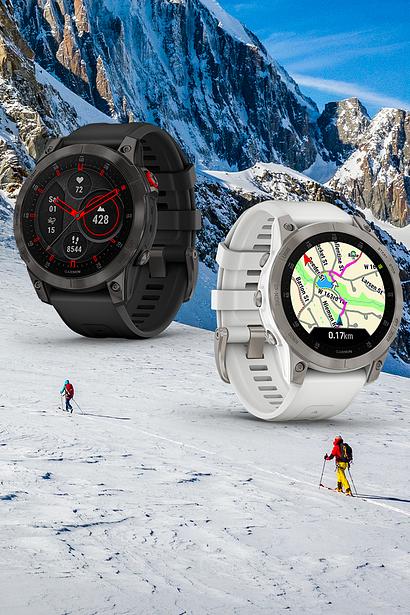 QoQa Garmin Montre GPS multisport epix sapphire