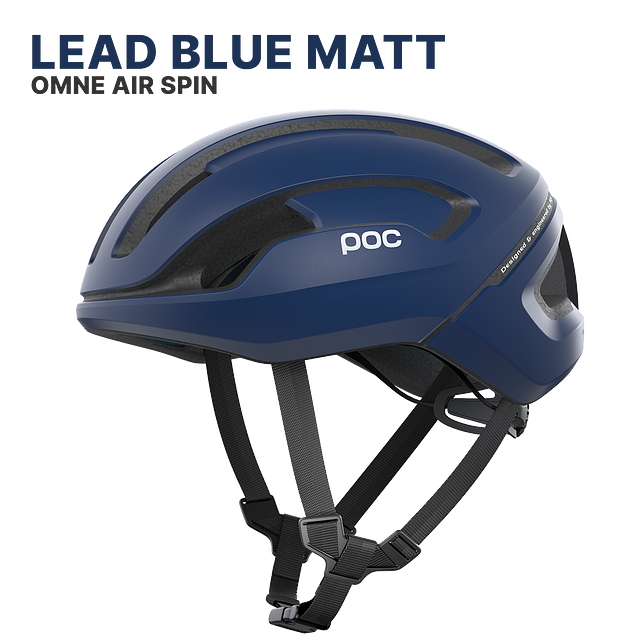 Casque de vélo Poc Tectal race spin Noir et Bleu Taille XS S