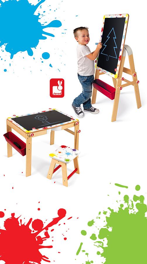 Janod splash 2 in 1 sale convertible desk