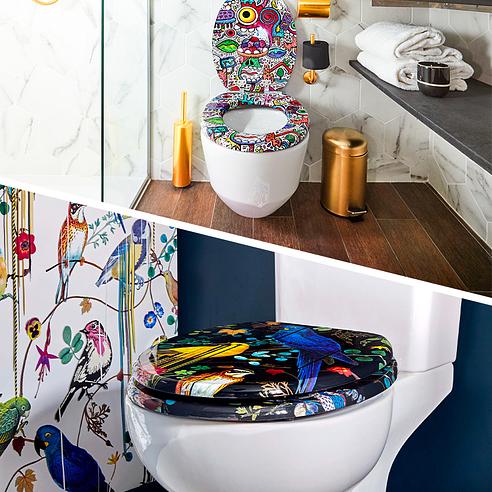 QoQa TohaaDesign Abattants WC Rideaux de douche de createurs