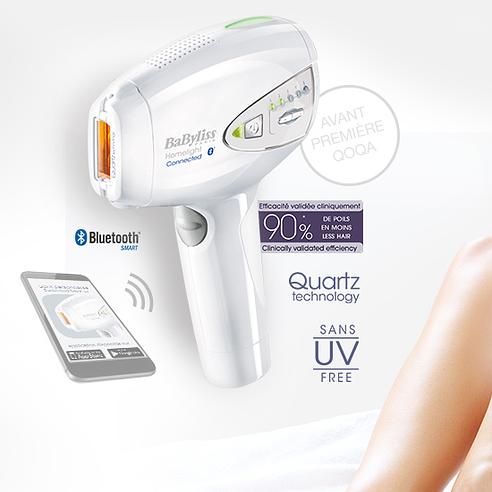 Épilateur Lumière Pulsée Babyliss - 100 000 Flashes, 4 Réglages, Filaire, Occasion