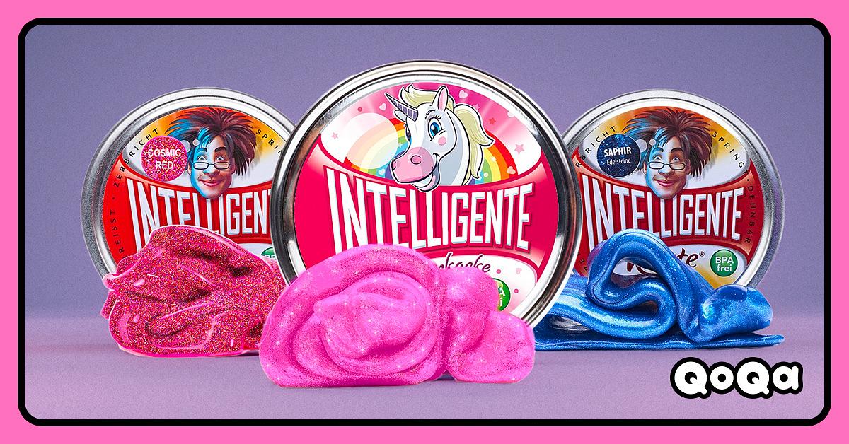 Intelligente Knete - L'original ! Monster Pinky avec Yeux gluants