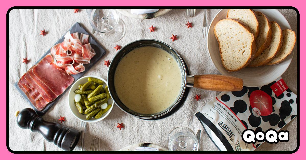 Qooking Y a pas le feu Kit fondue