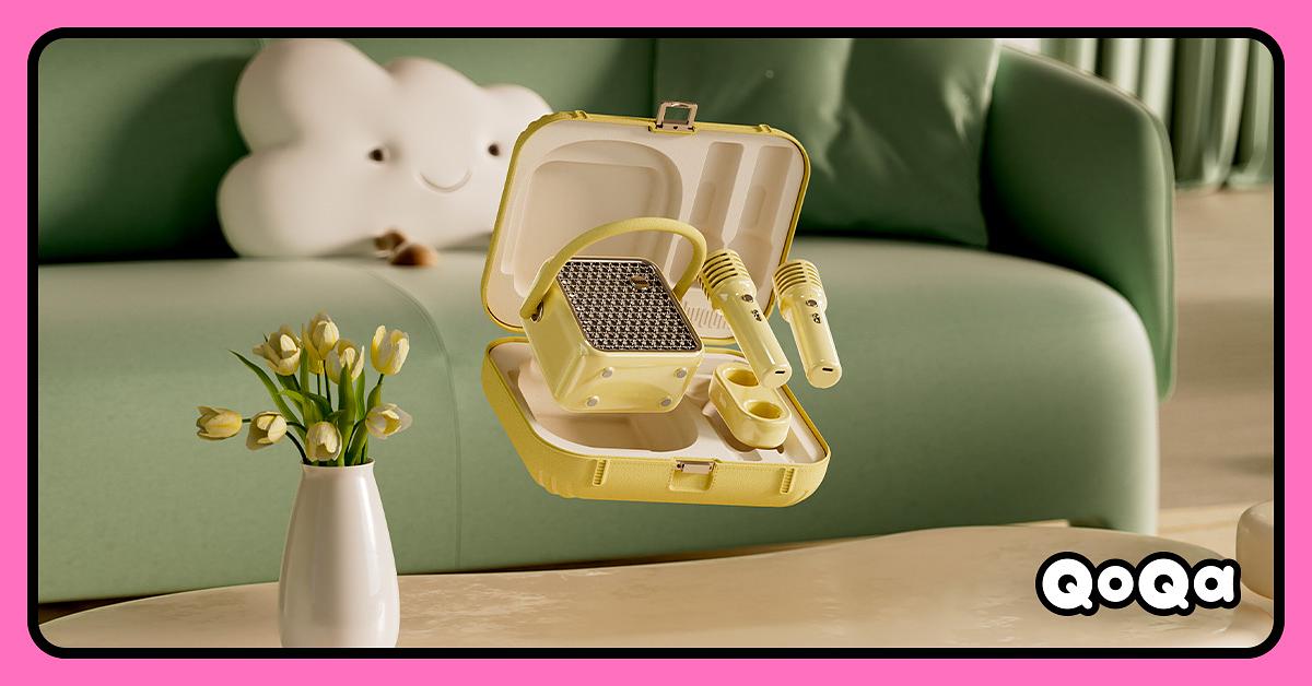 QoQa – Divoom Sling Bag et Enceinte Karaoké portable