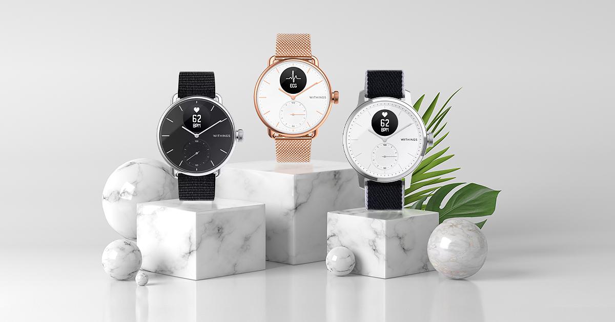 Withings champagne online gold