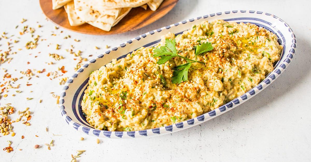 Baba Ganoush Caviar d’aubergine libanais