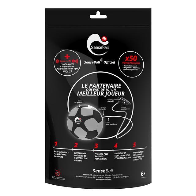 SenseBall Ballon De Football Intelligent Taille 2 & 3 - Entraînement Quotidien Avec App Et 50+ Vidéos