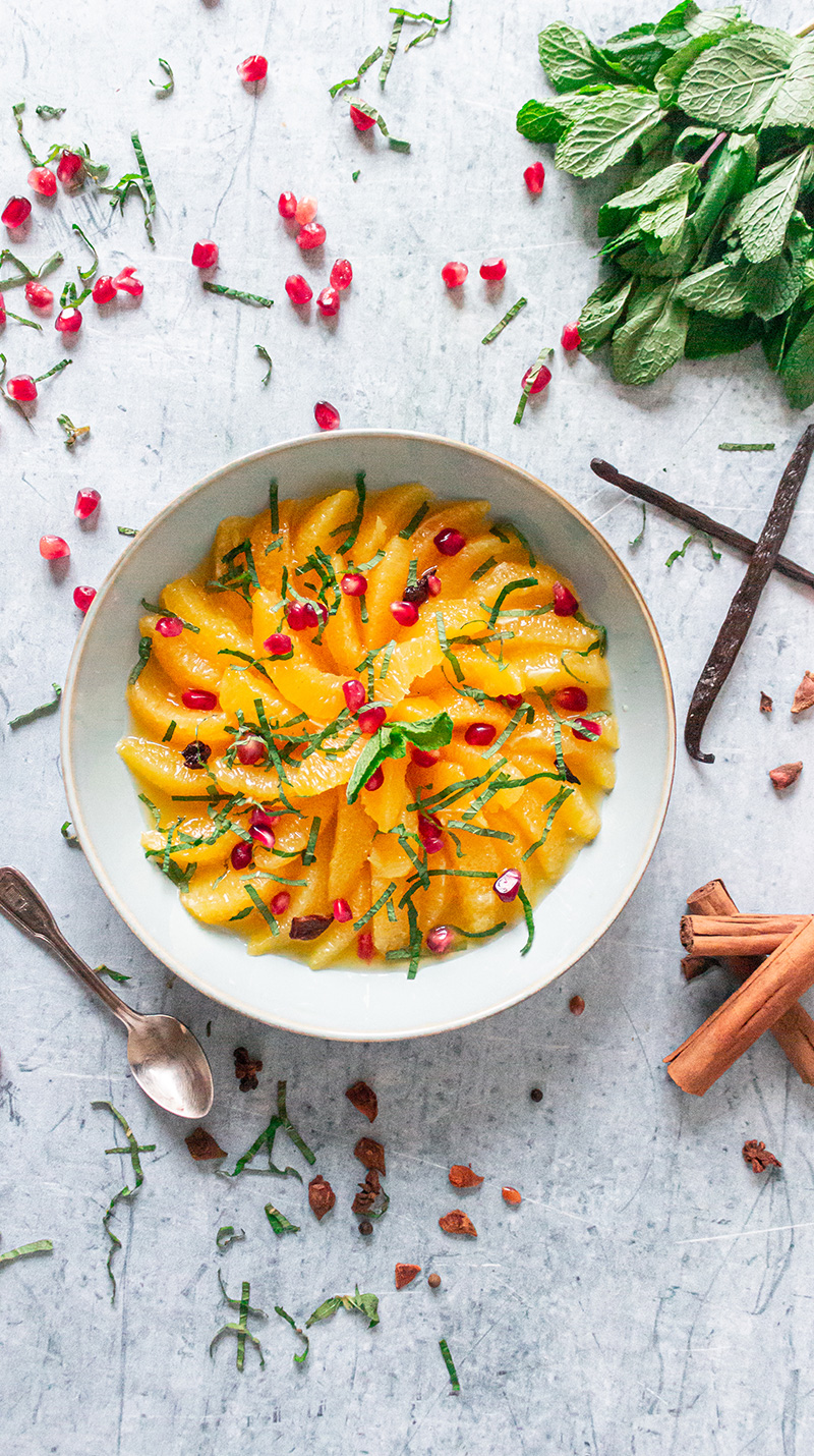 Avec Quoi Accompagner Une Salade D orange Salade d'oranges aux épices douces - Qblog