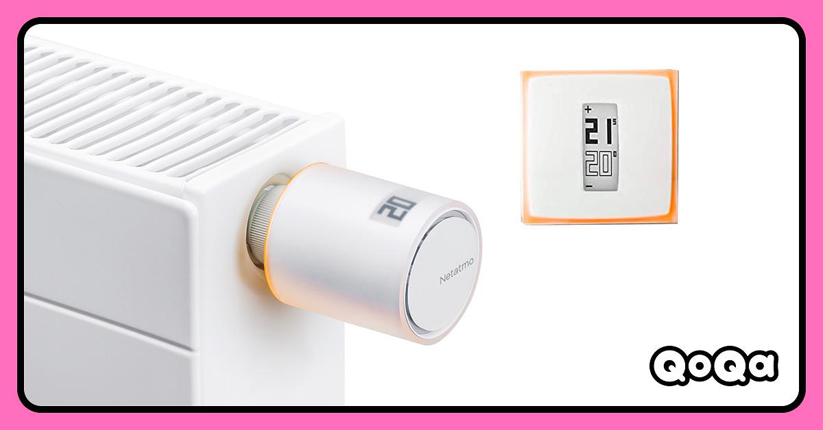 QoQa Netatmo Thermostats de radiateur intelligents