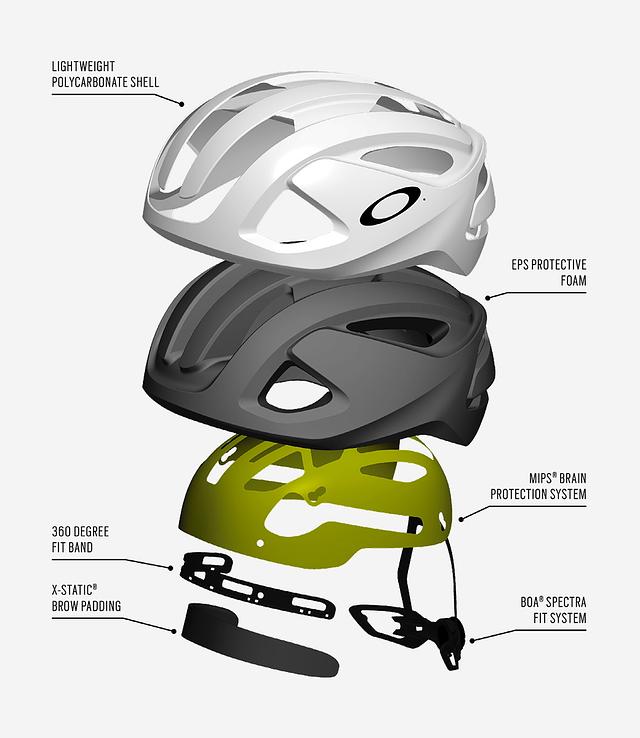 QoQa Oakley Casque de velo de route ARO3 MIPS