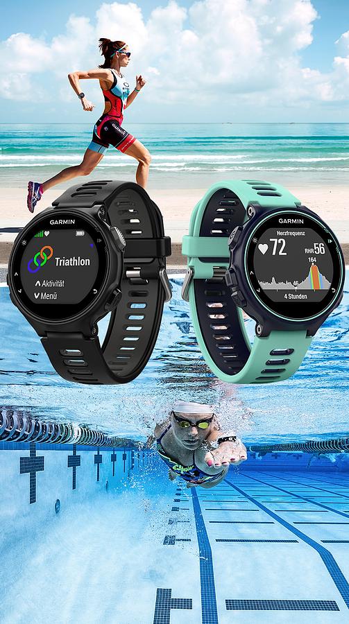 Montre gps multisports avec cardio best sale poignet forerunner 735 xt noire