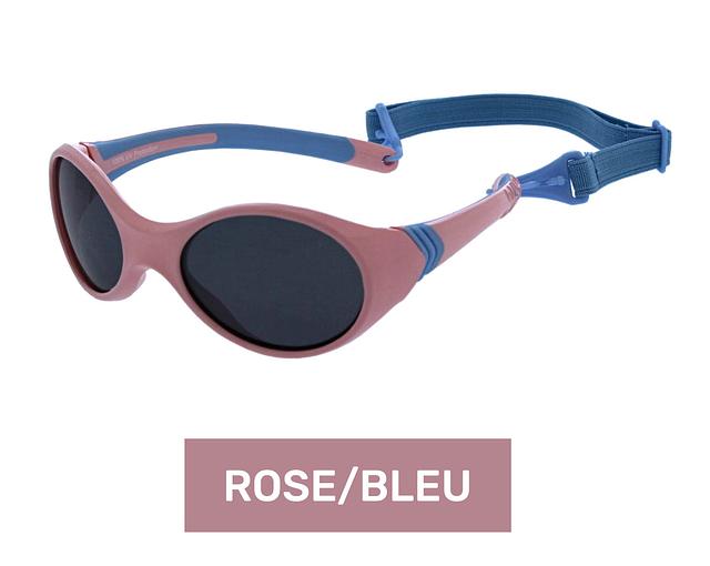Café de couleur Lunettes de soleil rondes pour enfants, Vintage, Protection UV, classiques