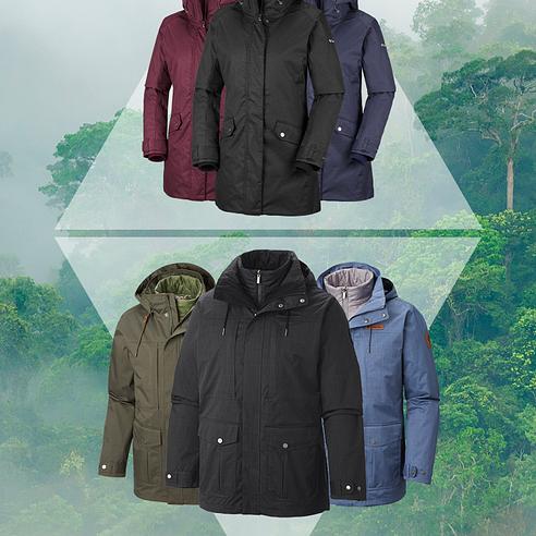 QoQa Columbia Horizons Pine Interchange Pine Bridge Jacket