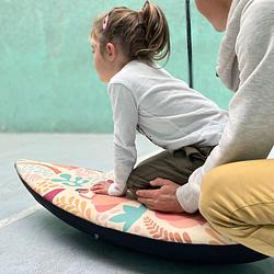 Belleur Planche d'équilibre en bois pour enfants, adultes, tout-petits