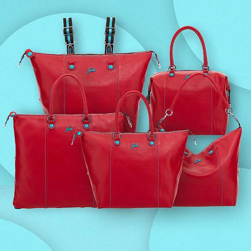 Sac Fourre-tout GABS Don't Worry - Marron - Cuir Et Fourrure - Détails Pratiques