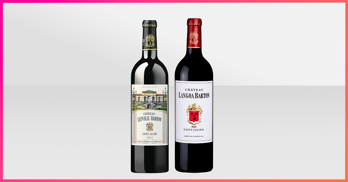 QwinePrimeurs Langoa Barton & Léoville Barton 2022 Famille Barton