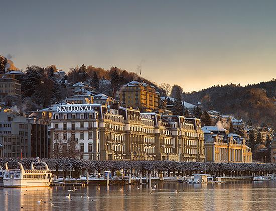 Grand Hotel National Luzern – Hôtel 5 étoiles au bord du lac des Quatre-Cantons