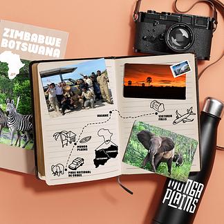 Voyage immersif de 8 jours au Zimbabwe et au Botswana