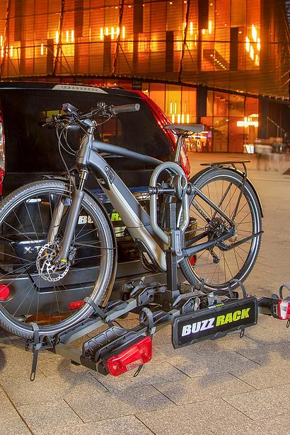 Porte-vélos pliable pour crochet de remorquage de voiture Bici