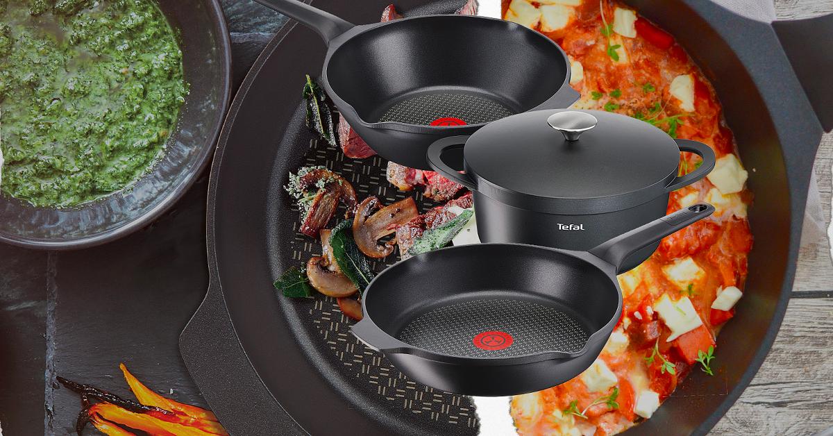 Tefal Trattoria Pro Casserole avec Couvercle - 28cm - Induction - Fonte d' aluminium
