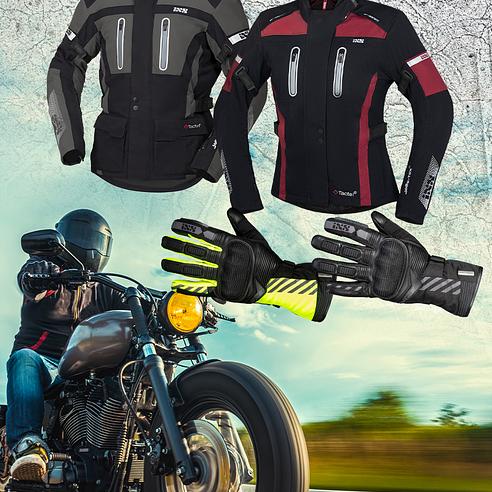 QoQa IXS Veste pantalon et gants de moto