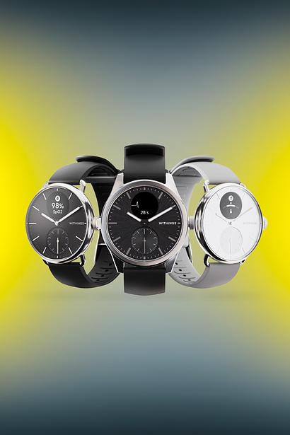 QoQa Withings Montres connect es Scanwatch 2 et Scanwatch Light