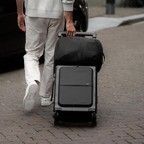 Sac à Dos Airback Avec Pompe à Vide Intégrée - Compression Des Vêtements, Rangement Organisé, Compatible Valise - 11