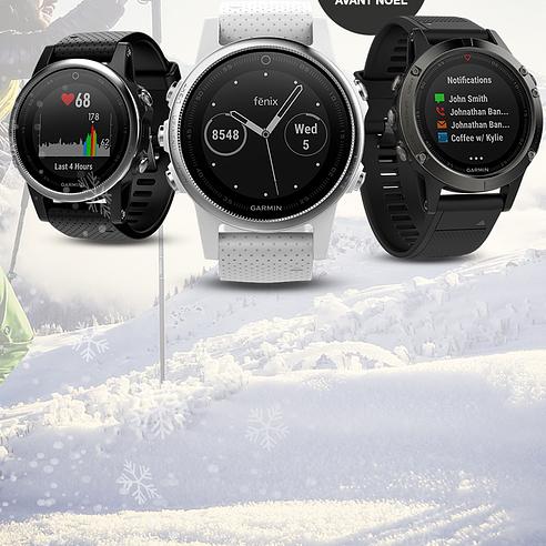 QoQa Garmin Montre GPS fenix 5 fenix 5S