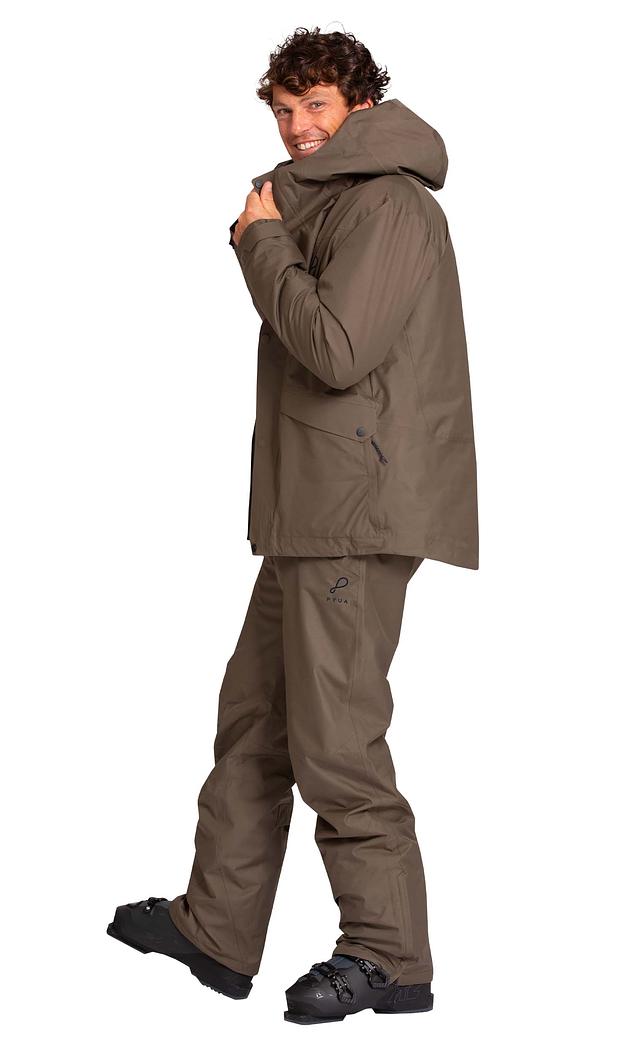 Pantalon De Neige Pyua Homme 2XL Imperméable Coupe-vent - Vert - Petit Défaut