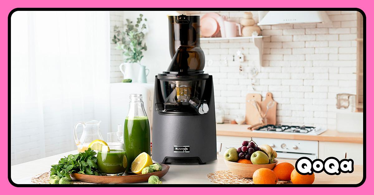 Qooking Kuvings Extracteur de Jus EV0820 + kit smoothies & sorbets