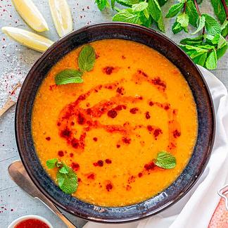Mercimek çorbasi - Soupe de lentilles turque