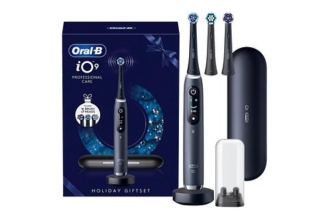 QoQa – Oral-B Brosse à dents électrique iO Series 9 avec en coffret de Noël  ou brossettes de rechange