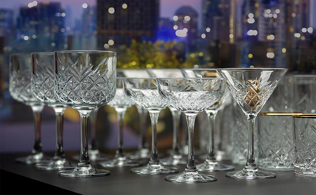 27 cl - Pasabahce Timeless Coupes À Champagne en Verre - Ensemble 4 Pcs