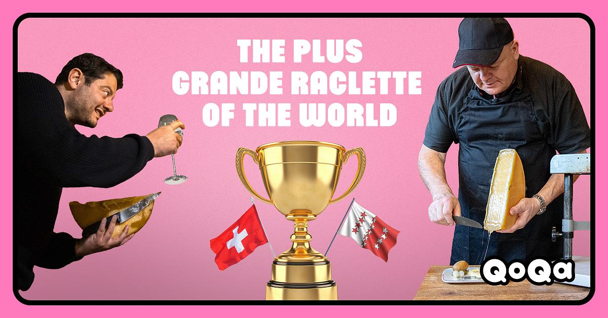 QoQa – The Record du monde de la raclette X QoQa Un événement ...