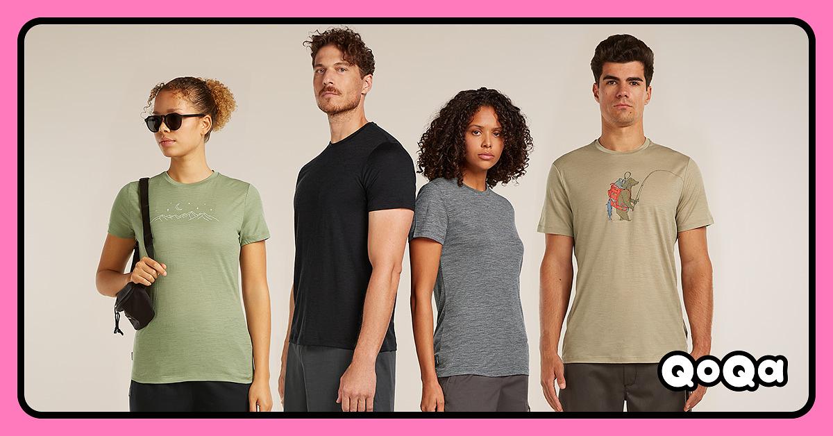 QoQa – Icebreaker T-shirts 100% mérinos