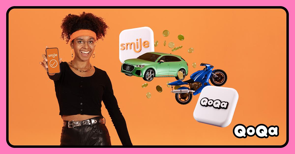 QoQa – Smile Bon d'une valeur de CHF 150.– ou CHF 60.– à la première ...