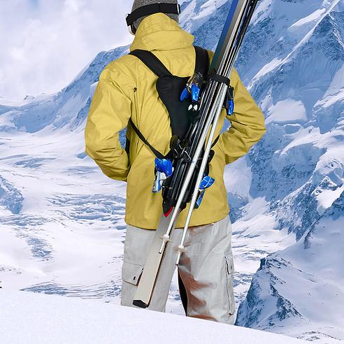 QoQa Wantalis Sac porte ski simple ou double