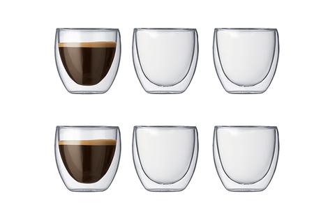 Provance Lot de 6 soucoupes en verre - Diamètre