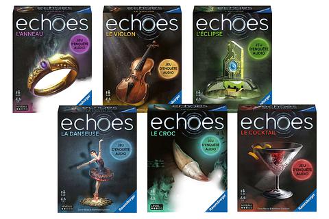 Gioco Investigativo Ravensburger Echoes L'Anello - Gioco Audio Con App, 1-4 Giocatori, 14+ Anni