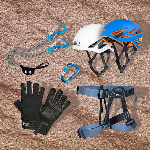 LACD Defender Casque D'Escalade - Léger Avec Ventilation Et Support Lampe Frontale